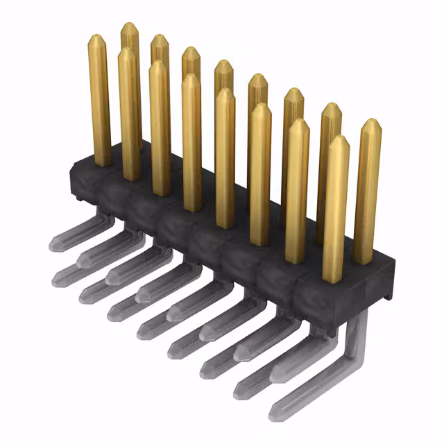 TSW-108-25-L-D-RA Samtec Inc.  Headers Male Pins